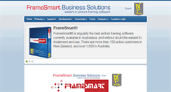 Desktop Screenshot of framesmart.co.nz